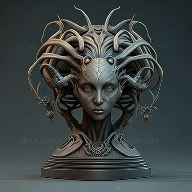 3D model Polyrhachis medusa (STL)